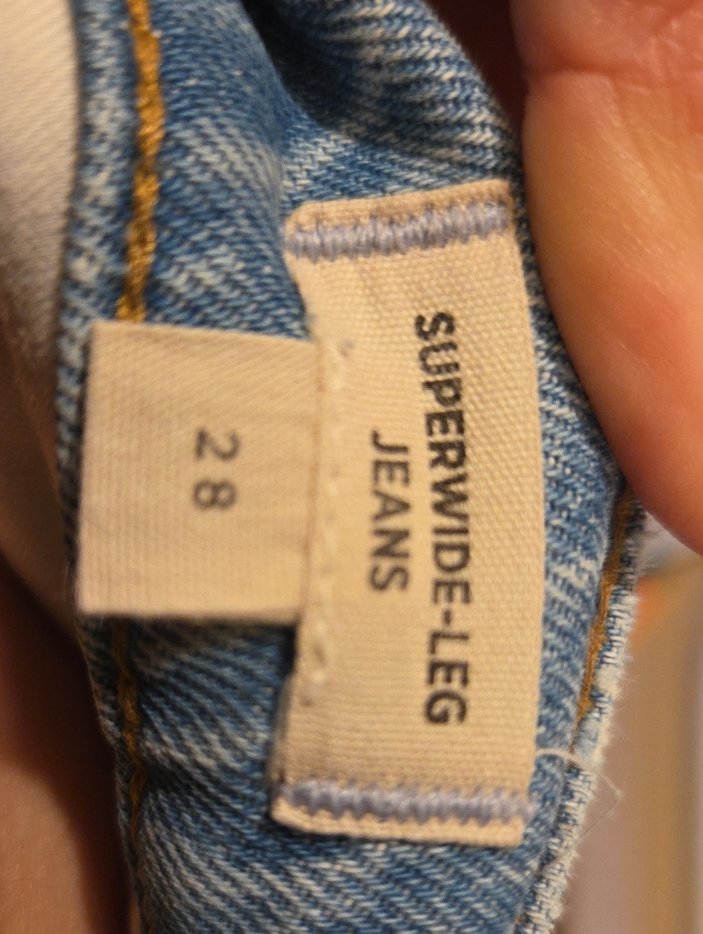 Madewell Superwide Leg Jeans In Blaisdell Wash - Picture 9 of 9